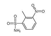 2-methyl-3-nitro-benzenesulfonamide Structure