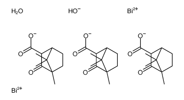 d-Camphocarboxylic acid basic bismuth salt Structure