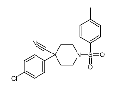 4-(4-chlorophenyl)-1-(p-tolylsulphonyl)piperidine-4-carbonitrile picture