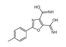 2-(4-methylphenyl)-1,3-oxazole-4,5-dicarboxamide Structure