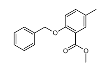 methyl 2-(benzyloxy)-5-methylbenzoate Structure