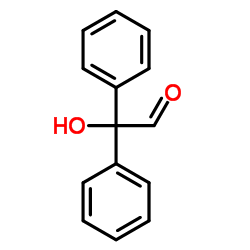 Hydroxy(diphenyl)acetaldehyde Structure