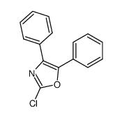 2-Chlor-4,5-diphenyl-oxazol结构式