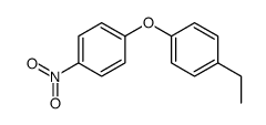 1-ethyl-4-(4-nitrophenoxy)benzene Structure