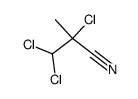 β,β-dichloro-α-hydroxy-isobutyronitrile结构式