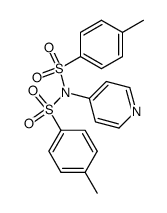 4-bis(p-tolylsulfonyl)aminopyridine Structure