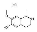 (+)-Salsoline hydrochloride结构式