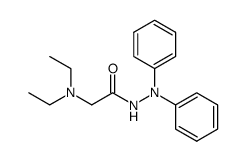 Diethylamino-acetic acid N',N'-diphenyl-hydrazide结构式