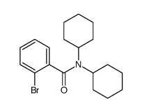 2-bromo-N,N-dicyclohexylbenzamide Structure