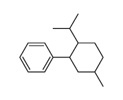 1-isopropyl-4-methyl-2-phenyl-cyclohexane Structure