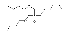 1-[bis(butoxymethyl)phosphorylmethoxy]butane Structure