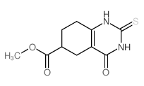 methyl 4-oxo-2-sulfanylidene-5,6,7,8-tetrahydro-1H-quinazoline-6-carboxylate Structure