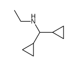 Dicyclopropylmethyl-ethyl-amine Structure