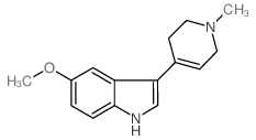 5-Methoxy-3-(1-methyl-1,2,3,6-tetrahydropyridin-4-yl)-1H-indole picture