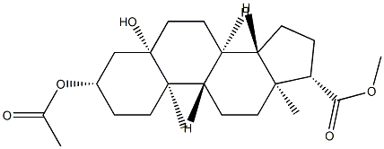 3β-(Acetyloxy)-5-hydroxy-5β-androstane-17β-carboxylic acid methyl ester picture