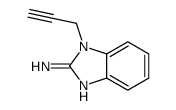 1H-Benzimidazol-2-amine,1-(2-propynyl)-(9CI) structure