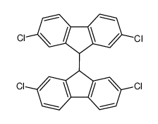 2,2',7,7'-tetrachloro-9-fluorenyl dimer Structure