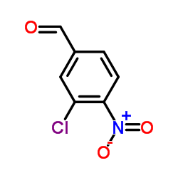 3-Chloro-4-nitrobenzaldehyde Structure