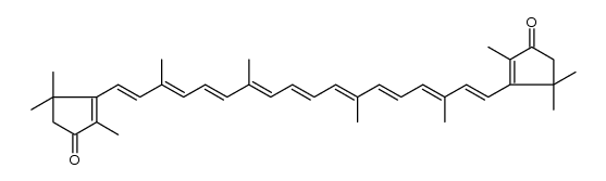 2,2'-dinorcanthaxanthin结构式