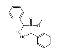 [[hydroxy(phenyl)methyl]-methoxyphosphoryl]-phenylmethanol Structure