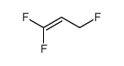 1,1,3-trifluoroprop-1-ene Structure