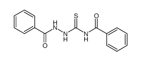 1,4-dibenzoylthiosemicarbazide Structure