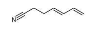 4,6-heptadienenitrile Structure