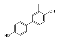 4-(4-hydroxyphenyl)-2-methylphenol结构式