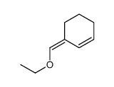 3-(ethoxymethylidene)cyclohexene结构式