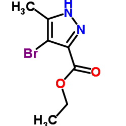 4-溴-3-甲基-1H-吡唑-5-羧酸乙酯图片