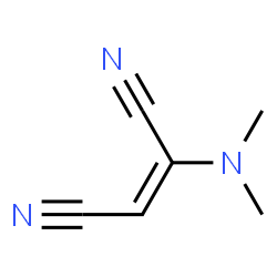 2-Butenedinitrile,2-(dimethylamino)-,(2E)-(9CI) structure