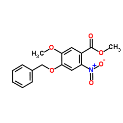 4-苄氧基-5-甲氧基-2-硝基苯甲酸甲酯图片