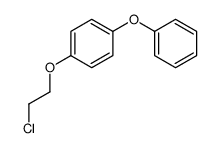 1-(2-chloroethoxy)-4-phenoxybenzene结构式