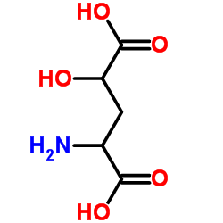 D-erythro-4-hydroxyglutamic acid structure