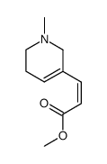 (Z)-3-(1-Methyl-1,2,5,6-tetrahydro-pyridin-3-yl)-acrylic acid methyl ester Structure