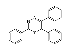 2,5,6-triphenyl-6H-1,3,4-thiadiazine Structure