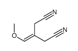 3-(methoxymethylidene)pentanedinitrile Structure