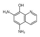 5,7-diaminoquinolin-8-ol结构式