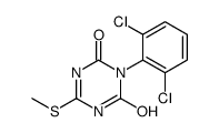 3-(2,6-dichlorophenyl)-6-(methylthio)-1,3,5-triazine-2,4(1H,3H)-dione picture