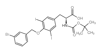 Boc-3,5-二碘-L-酪氨酸(3′-BrBzl)-OH图片