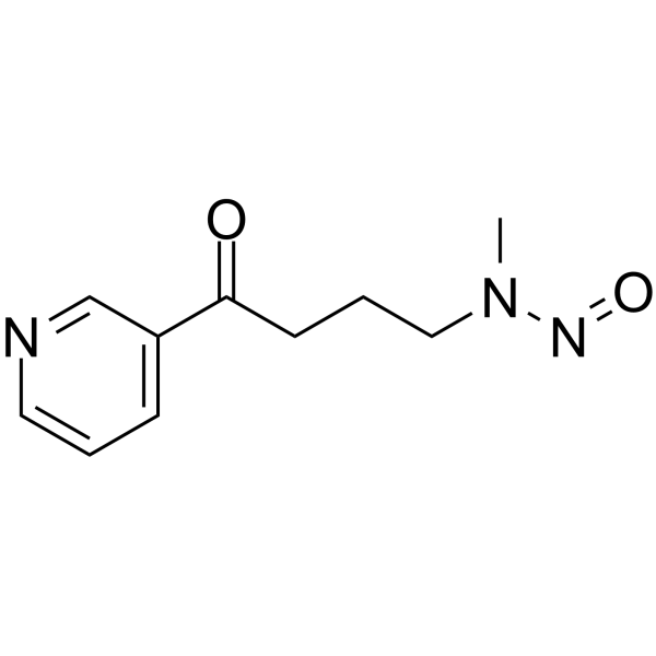 4-甲基亚硝胺基-1-3-吡啶基-1-丁酮图片