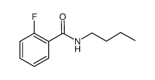 N-n-Butyl-2-fluorobenzamide结构式