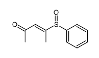 4-Phenylsulfinylpent-3-en-2-on Structure