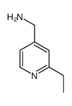 4-Pyridinemethanamine,2-ethyl-(9CI)结构式
