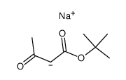 tert-butyl acetoacetate sodium salt结构式