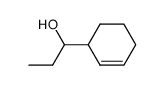 (1R*,1'RS*)-1-cyclohex-2-enyl-propan-1-ol结构式