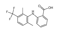 Benzoic acid,2-[[2,6-dimethyl-3-(trifluoromethyl)phenyl]amino]-结构式