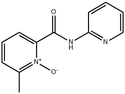 2-Methyl-6-(2-pyridylcarbamoyl)pyridine 1-oxide结构式