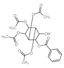 myo-Inositol,1,4,5,6-tetraacetate 3-benzoate (9CI)结构式