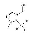 (1-methyl-5-(trifluoromethyl)-1H-pyrazol-4-yl)methanol Structure